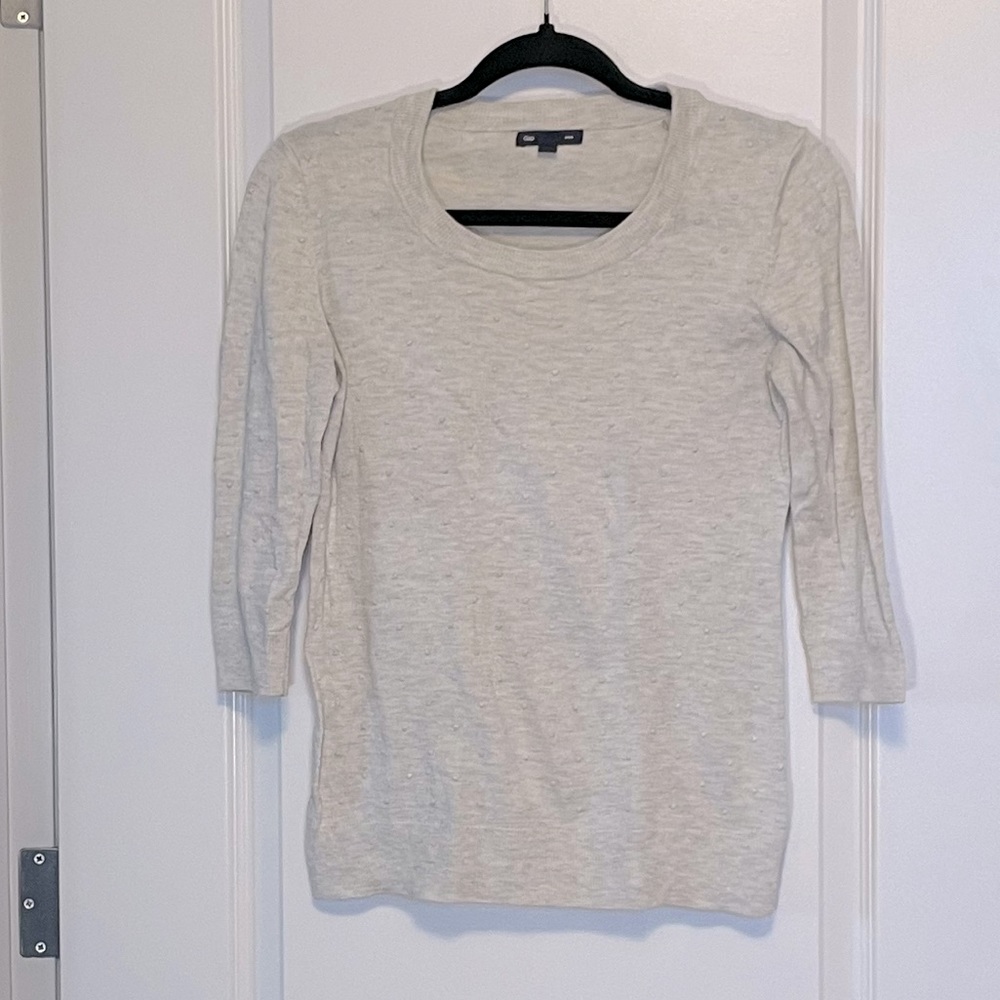 Gap Textured Dot Sweater